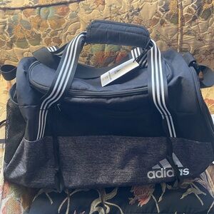 Adidas Squad 5 Duffel Bag w holographic logo